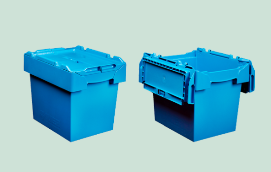 Caissette à rabats pour toilettes sèches – 24 Litres